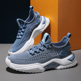 Zapatillas deportivas coreanas de tejido volador de moda para hombre